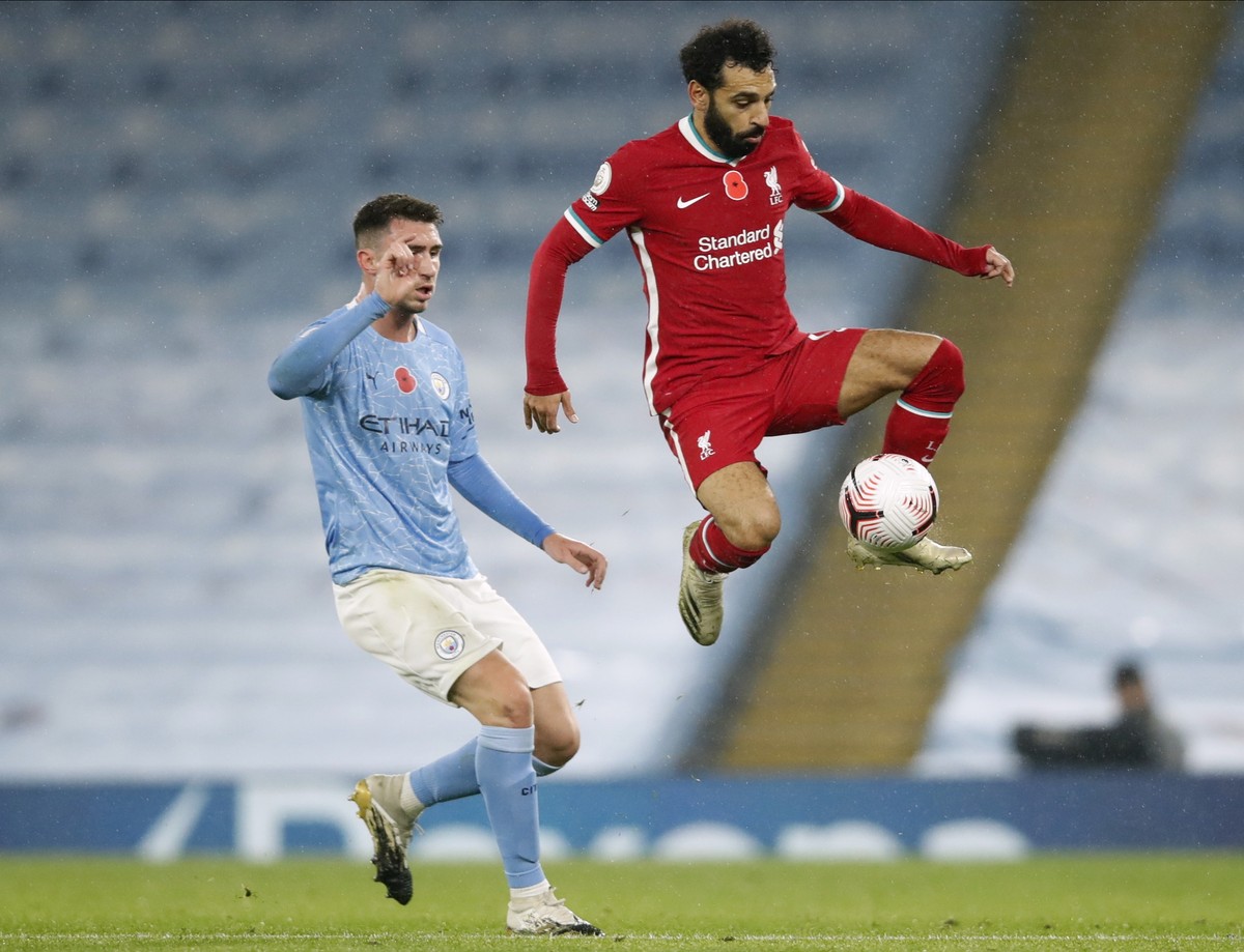 Aymeric Laporte i Mohamed Salah