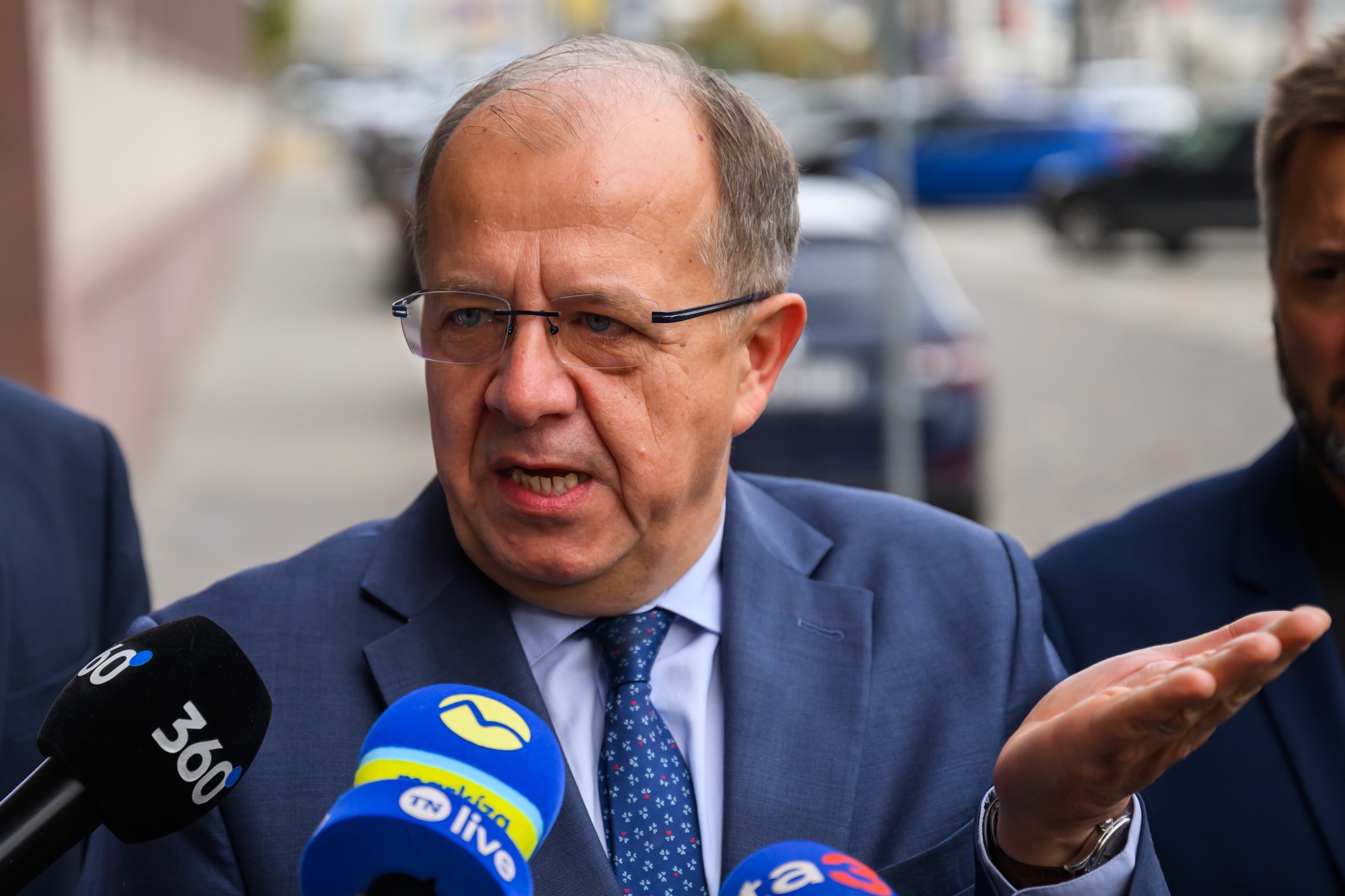 Prezident Únie miest Slovenska (ÚMS) a primátor mesta Trenčín Richard Rybníček.