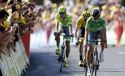 Tour de France: Znakomita jazda Bodnara dała mu podium. Zwycięstwo Sagana