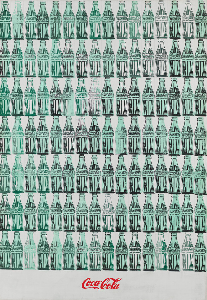 Andy Warhol - "Green Coca-Cola Bottles" (1962)