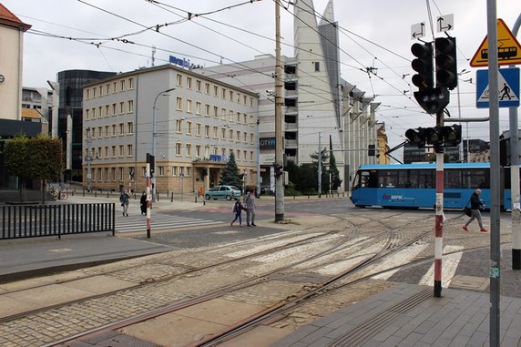 Remont na Kazimierza Wielkiego we Wrocławiu