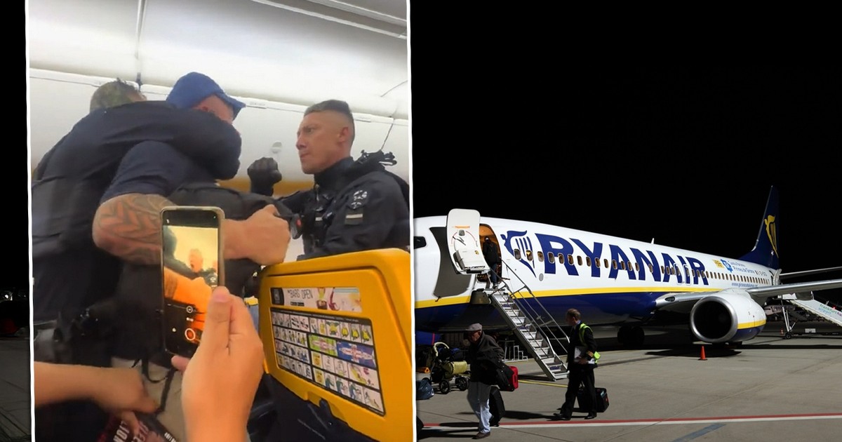 Wieczór kawalerski przerodził się w koszmar. Ryanair musiał lądować awaryjnie