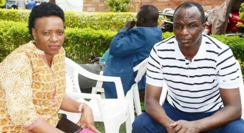 Senior Magistrate Pauline Chesang and her husband lawyer, Robert Chesang