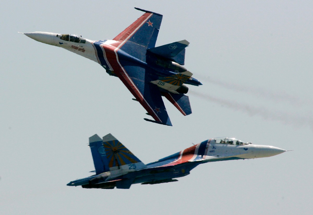 Rosyjskie myśliwce Su-27