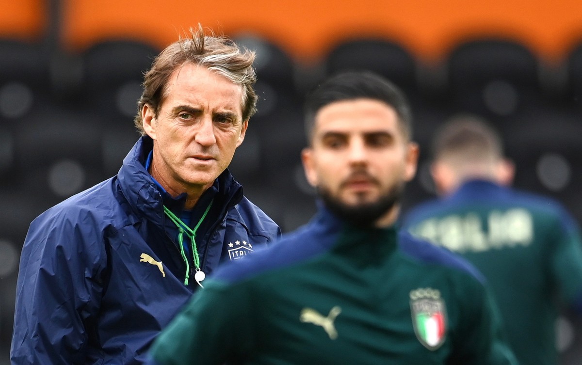 Roberto Mancini i Lorenzo Insigne