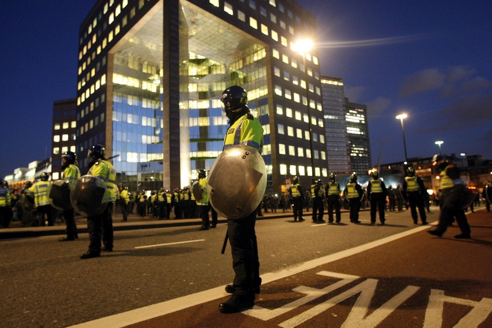 BRITAIN G20 SUMMIT PROTESTS IN LONDON