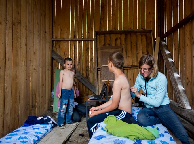 Objazdowi lekarze-wolontariusze w Rumunii