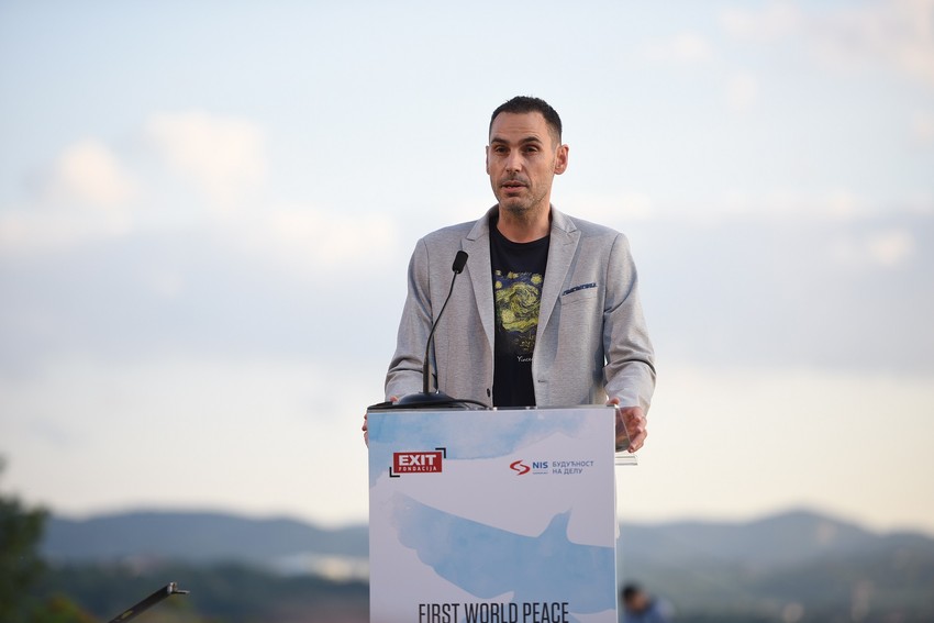 Dušan Kovačević, osnivač EXIT-a