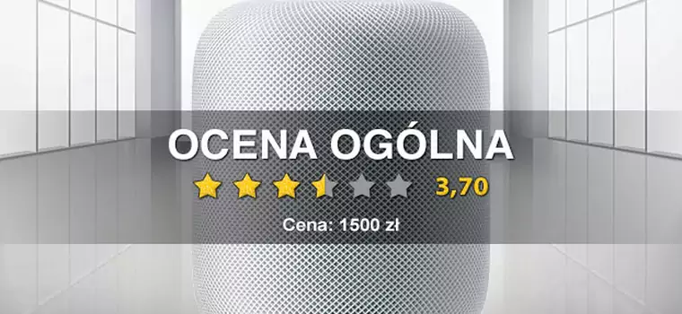 Siri brzmi świetnie. Test głośnika Apple HomePod