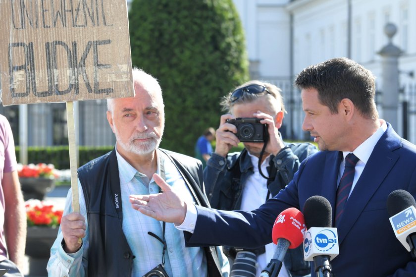 Atak na Trzaskowskiego na konferencji