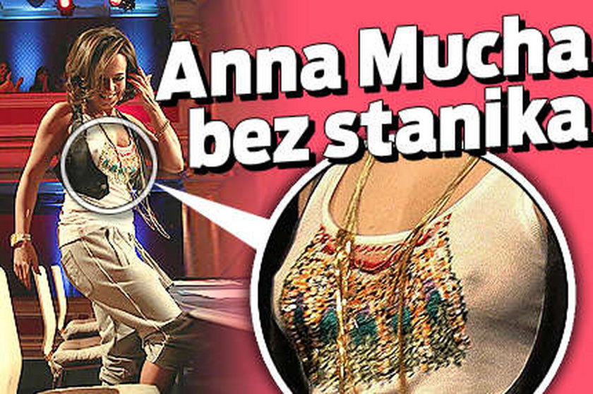 Anna Mucha bez stanika? Foto!