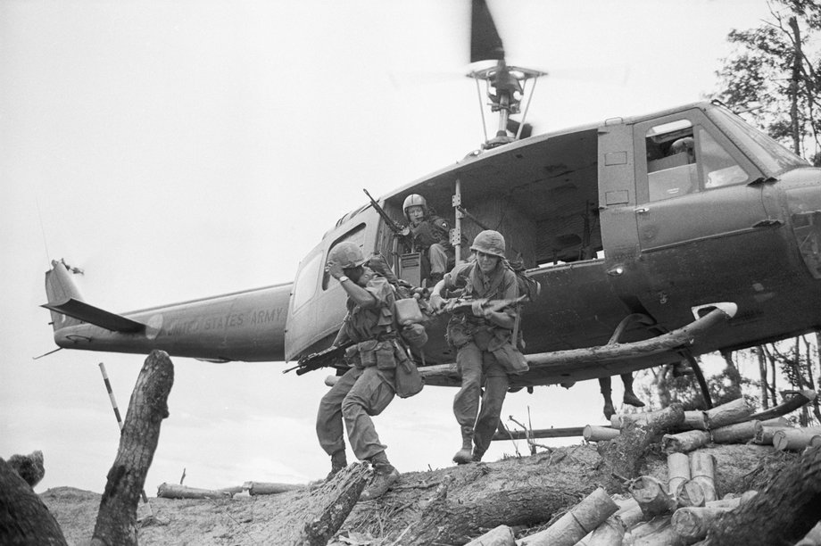 Żołnierze 101. Dywizji Powietrznodesantowej w Wietnamie (1968 r.)