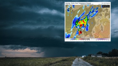 Centrum niżu nad Polską. Przed nami bardzo niespokojne godziny [PROGNOZA]