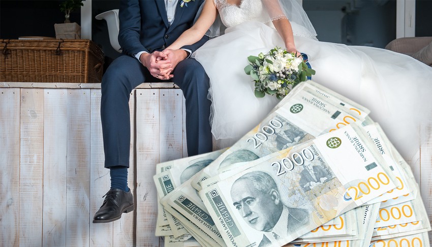 svadba dinari kombo RAS Shutterstock