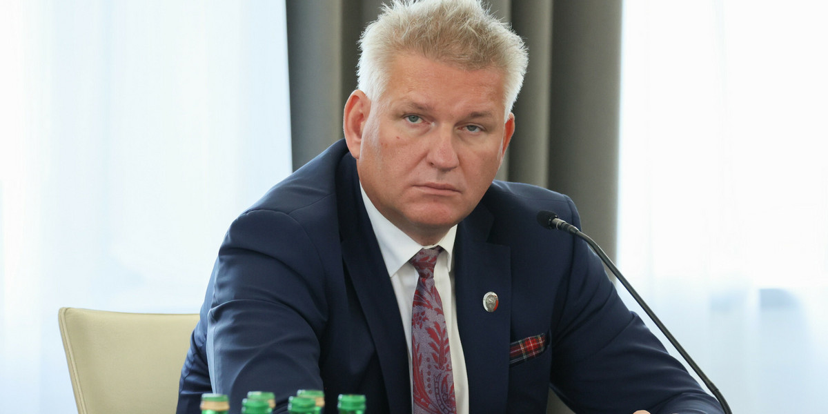 Nowy wiceminister zdrowia Wojciech Konieczny.