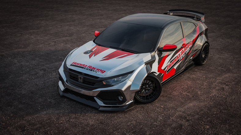 Honda Civic Si Drift Car