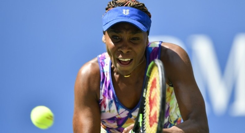 Venus Williams, pictured during the 2016 US Open, says she felt old as she struggled to overcome unsung teenager Jade Lewis in the Auckland WTA