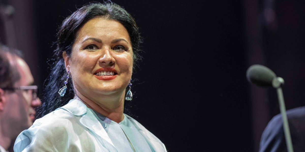 Proputinowska śpiewaczka operowa Anna Netrebko.