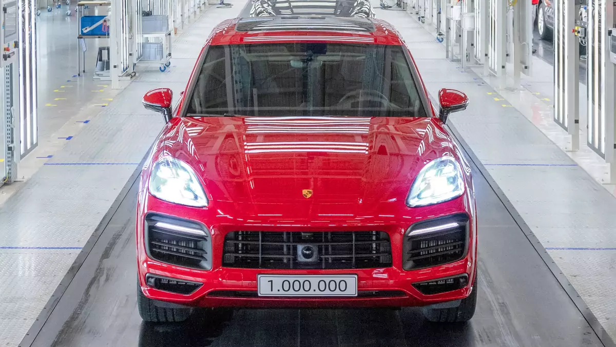 Milionowy egzemplarz Porsche Cayenne'a