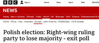 BBC o wyborach w Polsce