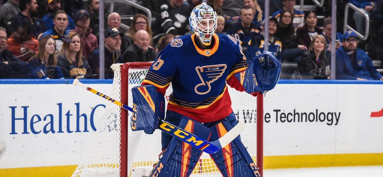 Binnington zamurował bramkę. Blues pokonali Avalanche [WIDEO]