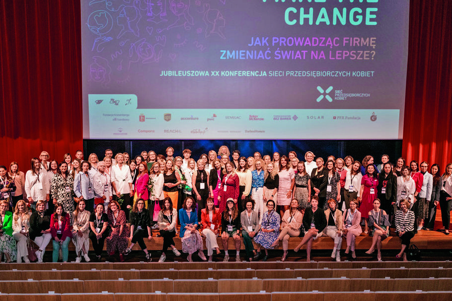 XX Konferencja Sieci Przedsiębiorczych Kobiet zgromadziła w centrum konferencyjnym POLIN liderki biznesu, nauki, kultury, mediów i trzeciego sektora z całej Polski.