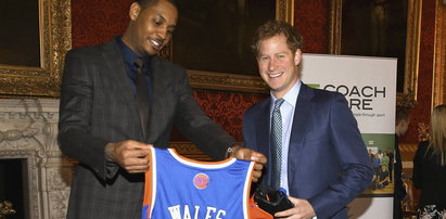 Książę Harry spotkał się z koszykarzem z Nowego Jorku