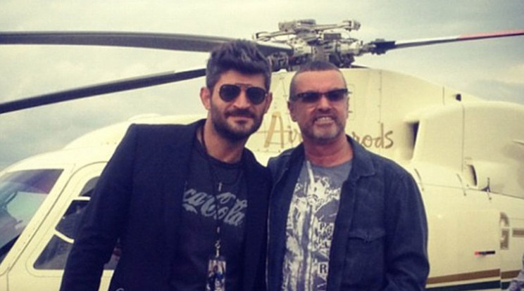 Fadi Fawaz és George Michael / Fotó: Profimedia-Reddot