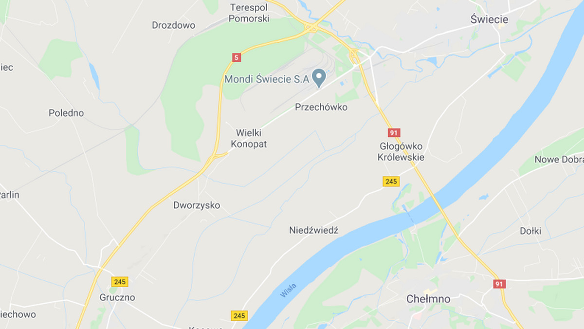 Kujawsko-Pomorskie: wypadek na drodze krajowej nr 5 koło Świecia