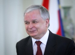 Lech Kaczyński w USA uderzy w dzwon