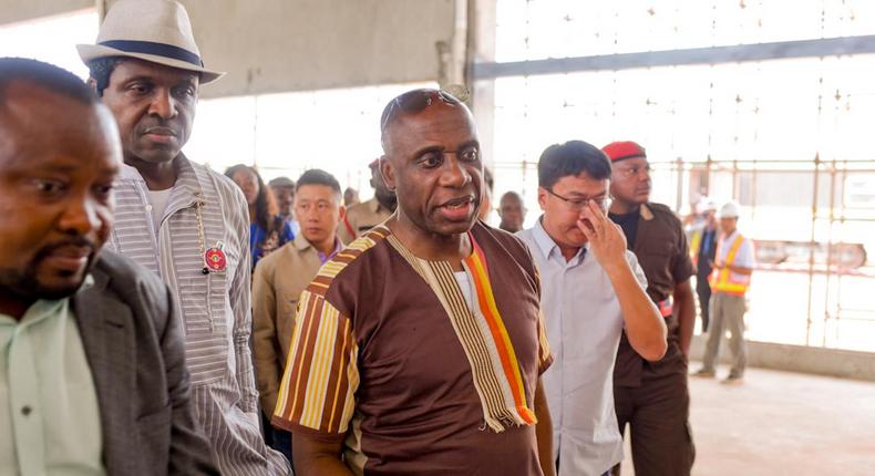 Transport Minister, Chibuike Rotimi Amaechi [Israel Ibeleme]