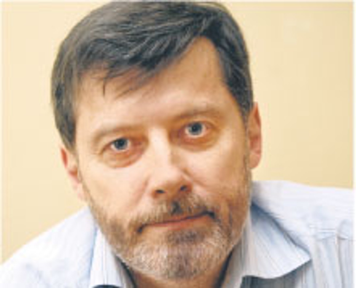 Tomasz Tuchołka, wiceprezes firmy ATM, producenta czarnej skrzynki zamontowanej w Tu-154M Fot. Artur Chmielewski