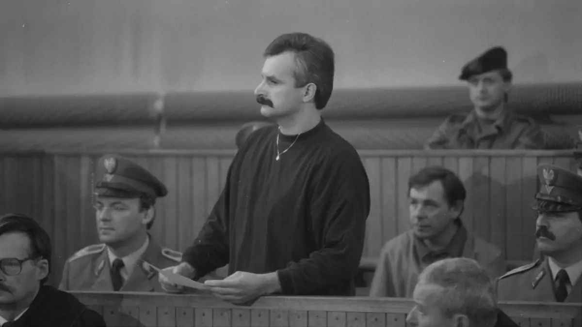 Zdzisław Najmrodzki na rozprawie sądowej