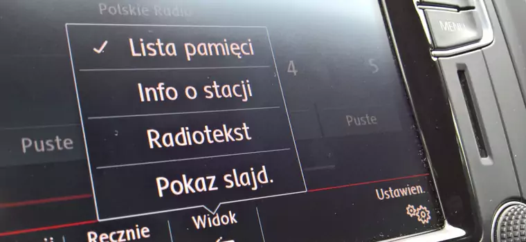 Odbiornik DAB+ musi wyświetlać slajdy. Powód jest prosty