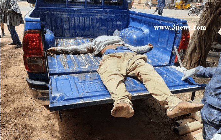 Notorious armed robber shot dead at Yeji (Credit: 3News.com)