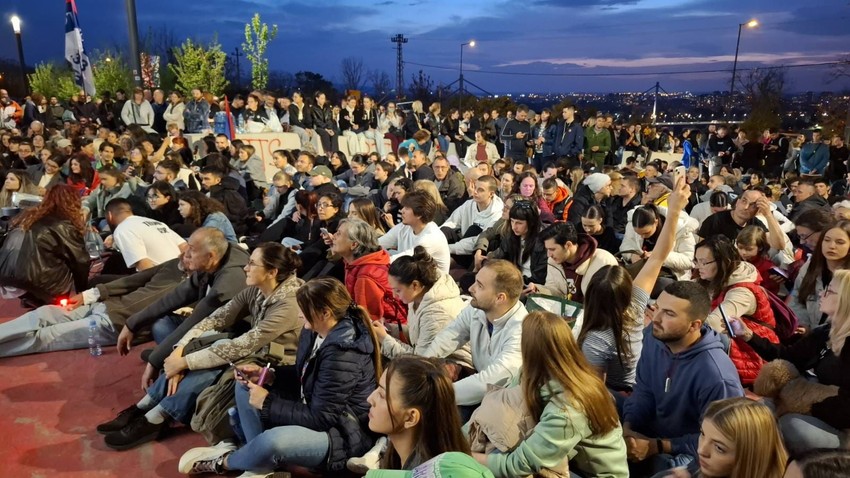 Novi Sad blokada RTV