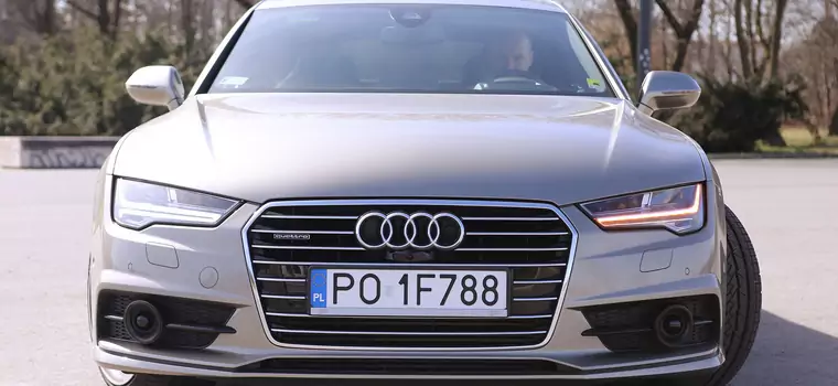 Reflektory Matrix LED w Audi A7 – test