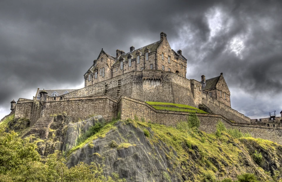 3. Zamek w Edynburgu, Szkocja