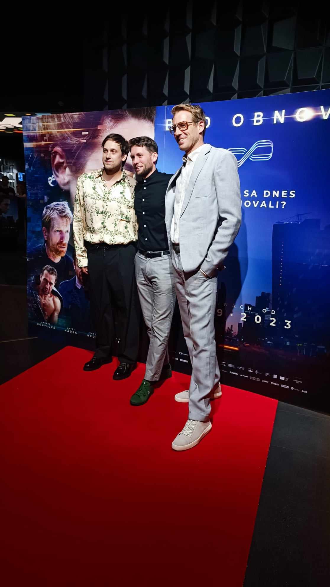 Slávnostná premiéra ci-fi filmu Bod obnovy.