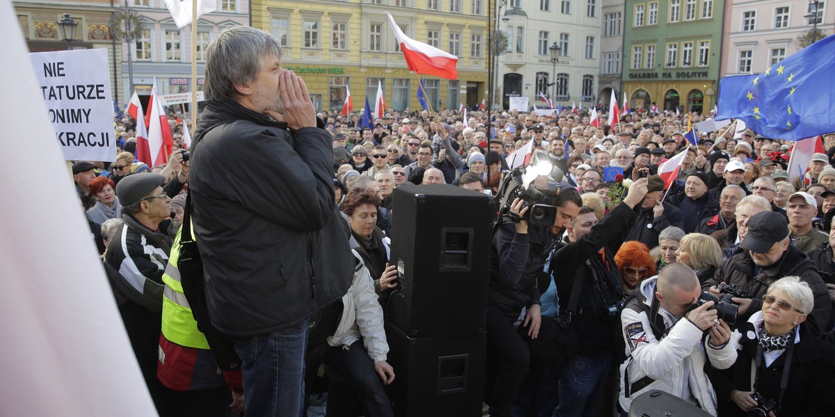 wrocław PROTEST KOD 