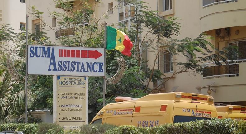 La clinique Suma Assistance à la cité Keur Gorgui / Dakar.