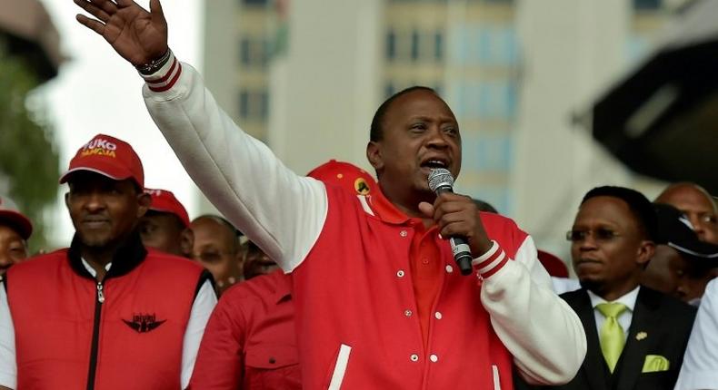 President Uhuru Kenyatta hails from the elite but has a reputation for the common touch