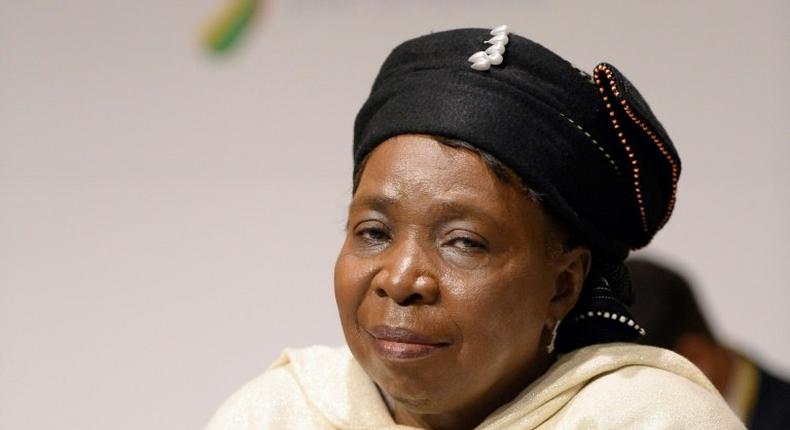 African Union Commission Chairperson Nkosazana Dlamini-Zuma