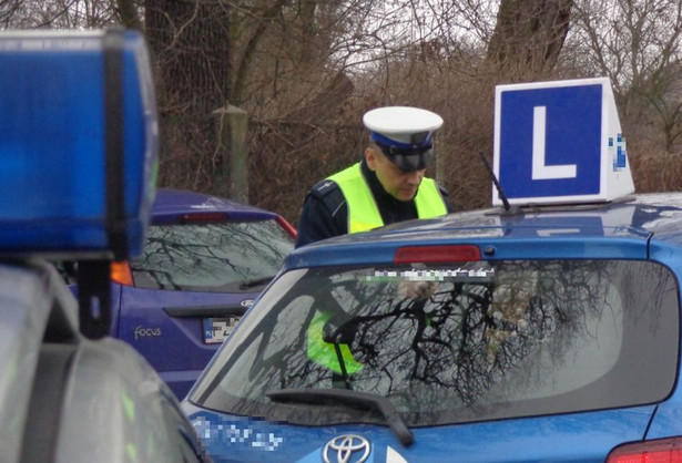 Nauka jazdy, policja