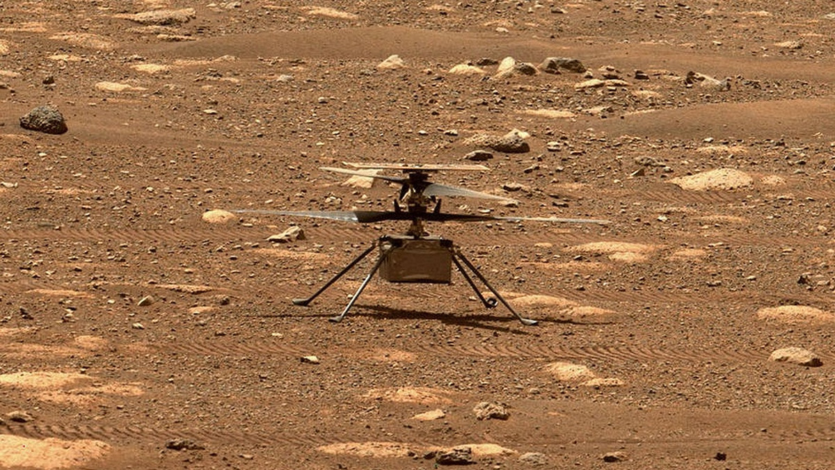 Śmigłowiec Mars "Ingenuity" napotkał poważny problem podczas próby czwartego lotu