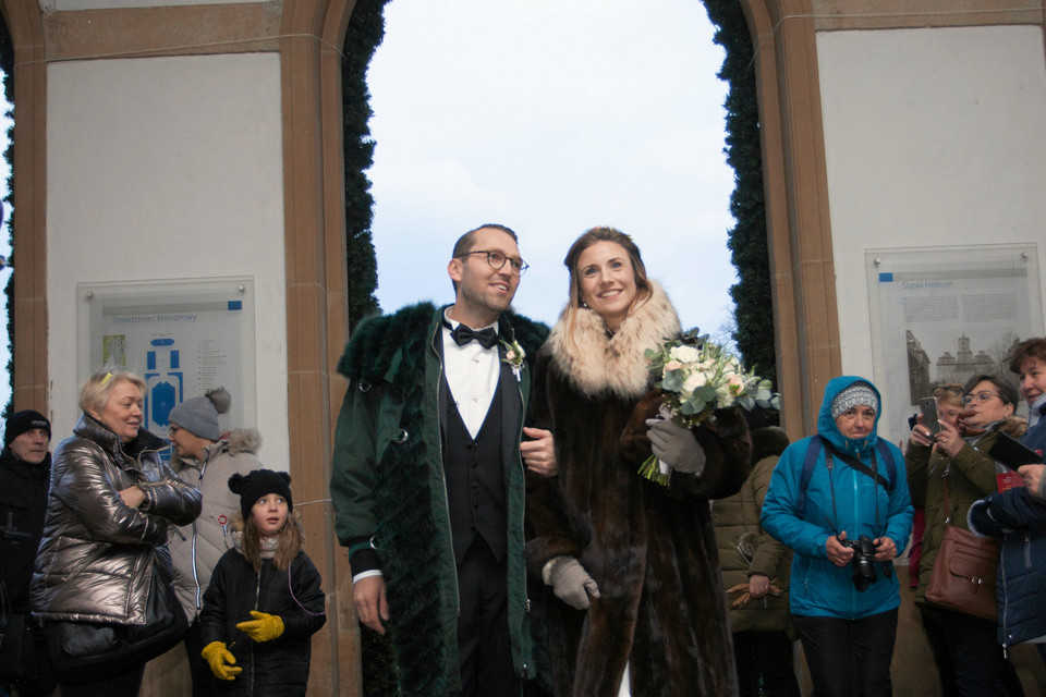 Hrabianka Carolin Aleksandra von Hochberg i Jaspere Shulz wzięli ślub