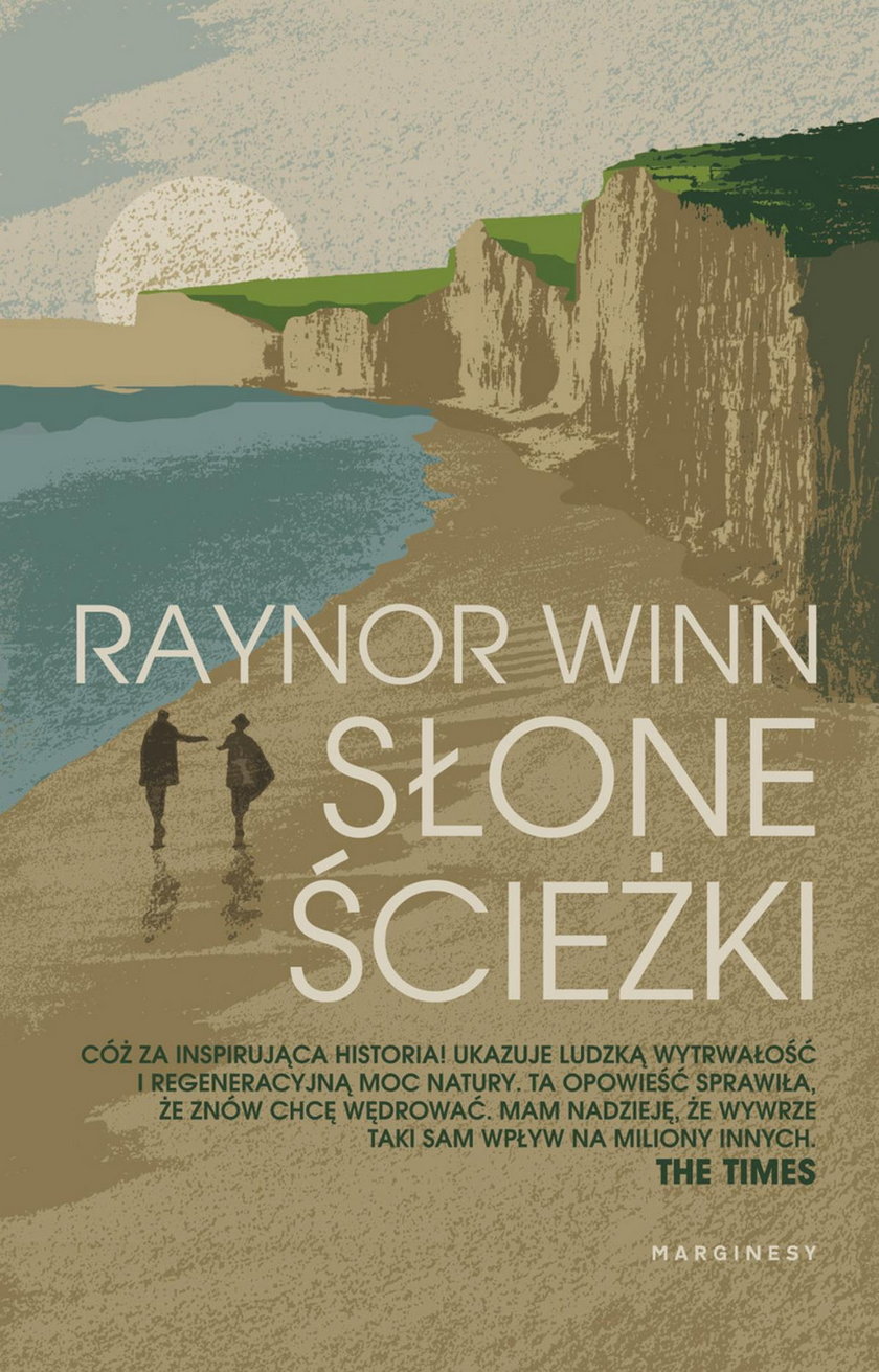Raynor Winn napisała książkę pt. "Słone ścieżki"