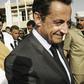 French President Nicolas Sarkozy meet Libyan Leader Muammar Gadhafi During an Official Visit in Trip