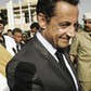 French President Nicolas Sarkozy meet Libyan Leader Muammar Gadhafi During an Official Visit in Trip