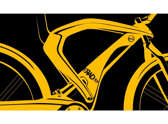 Ujawniony zostanie także futurystyczny, elektryczny rower Opla, RAD e. Zastosowana w rowerze technologia Pedelec z silnikiem o mocy 250 W zapewnia rowerzyście wspomaganie w postaci napędu silnikowego w trakcie pedałowania, dając zasięg jazdy w zakresie od 60 km do 145 km